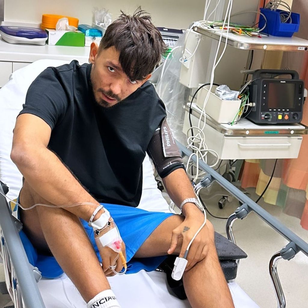 Capital Bra im Krankenhaus