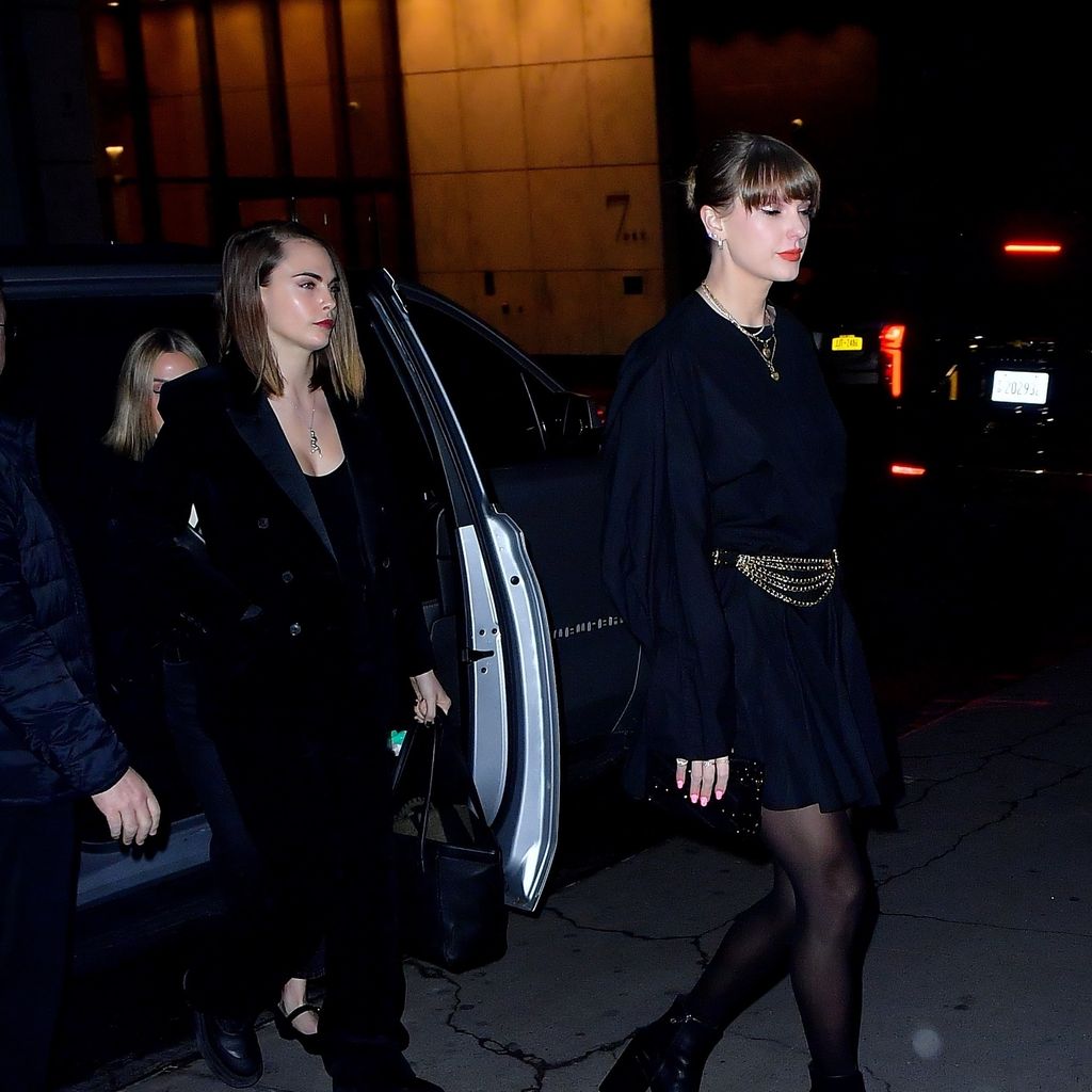 Cara Delevingne und Taylor Swift, Januar 2024 in Manhattan