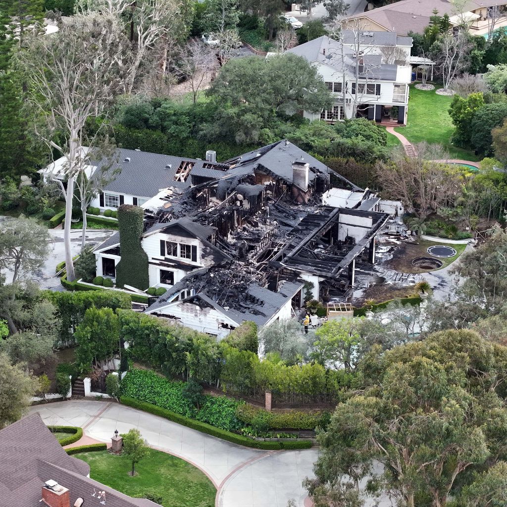 Cara Delevingnes abgebranntes Haus in Los Angeles