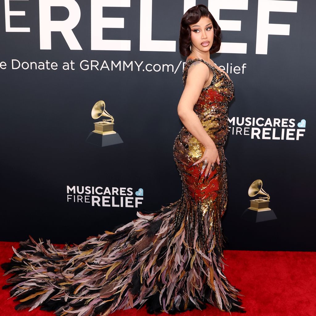 Cardi B bei den 67. Grammy Awards in Los Angeles, Crypto.com Arena, 2. Februar 2025