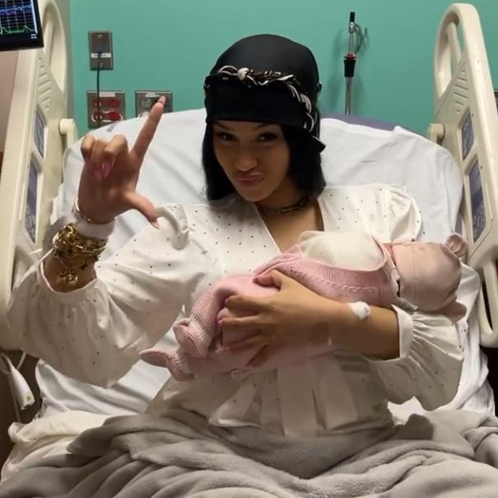 Cardi B mit ihrem Baby, September 2024