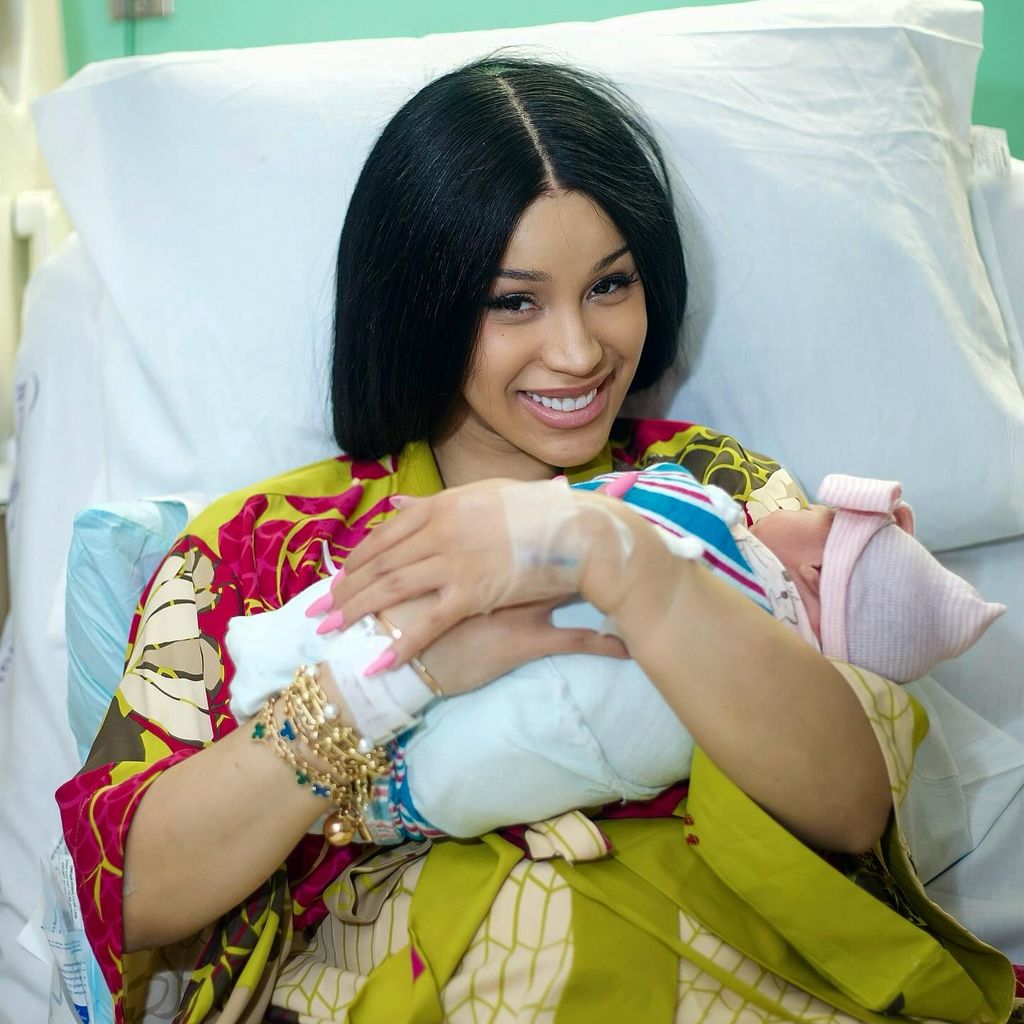 Cardi B mit ihrem Baby, September 2024