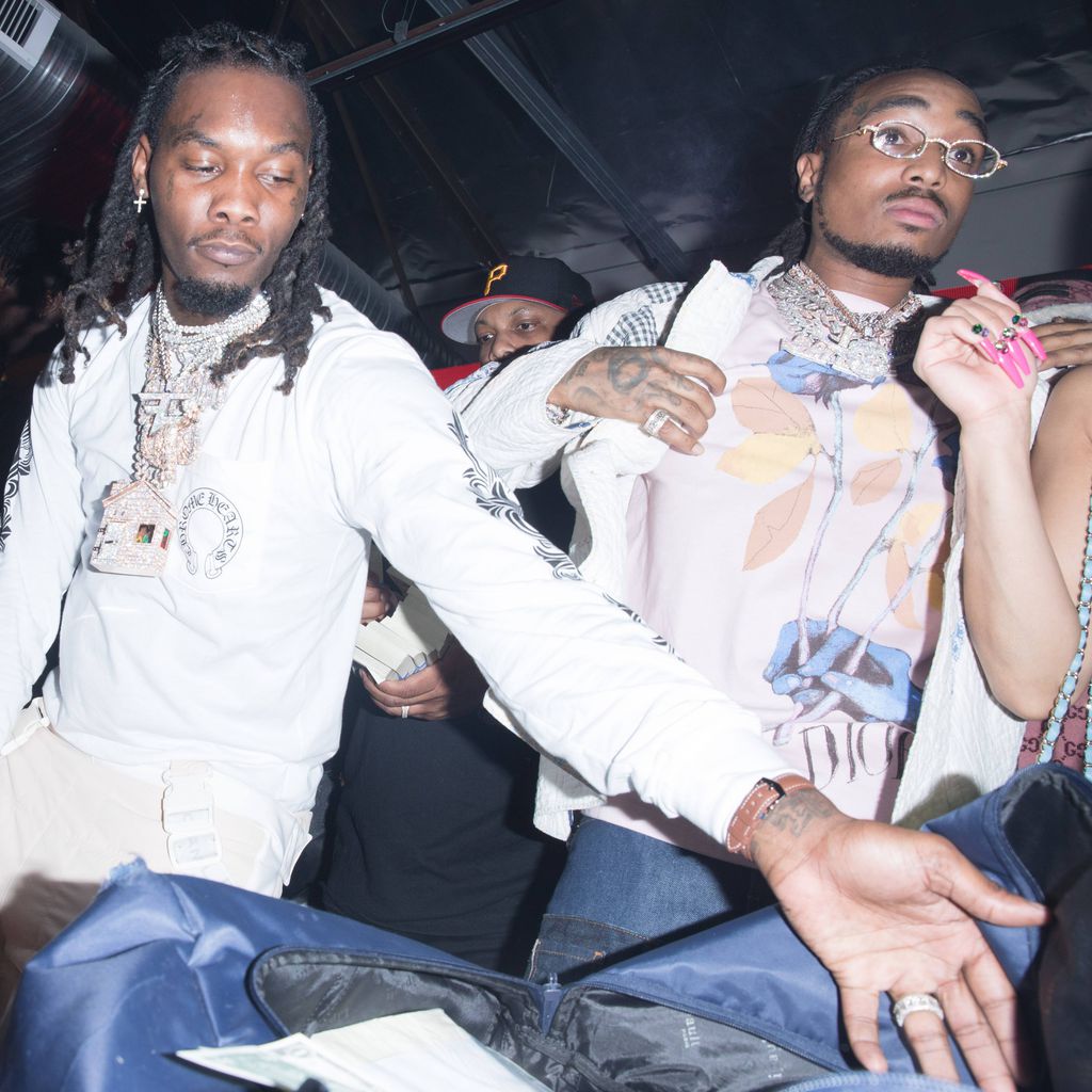 Cardi B, Offset und Quavo im Stripclub in Los Angeles, 2019
