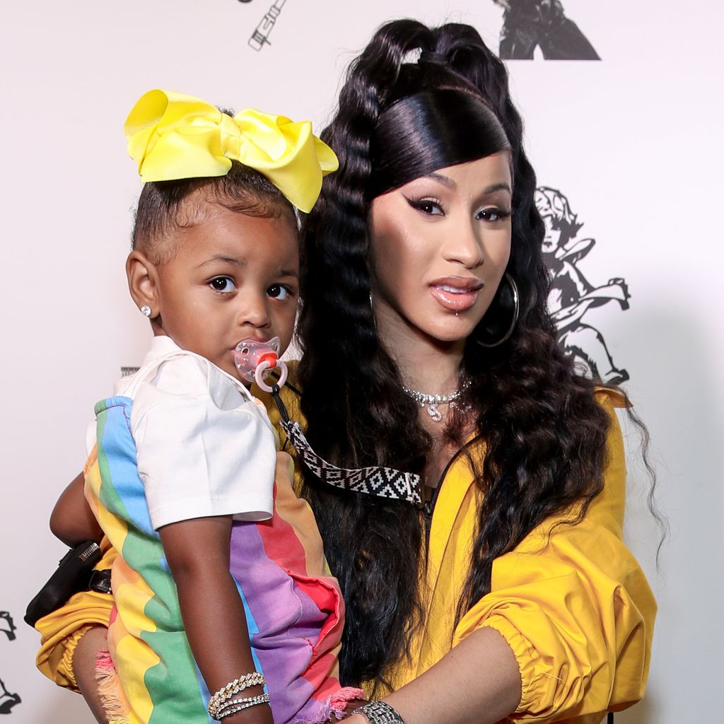Cardi B mit ihrer Tochter Kulture Kiari Cephus, Juni 2020 in Beverly Hills