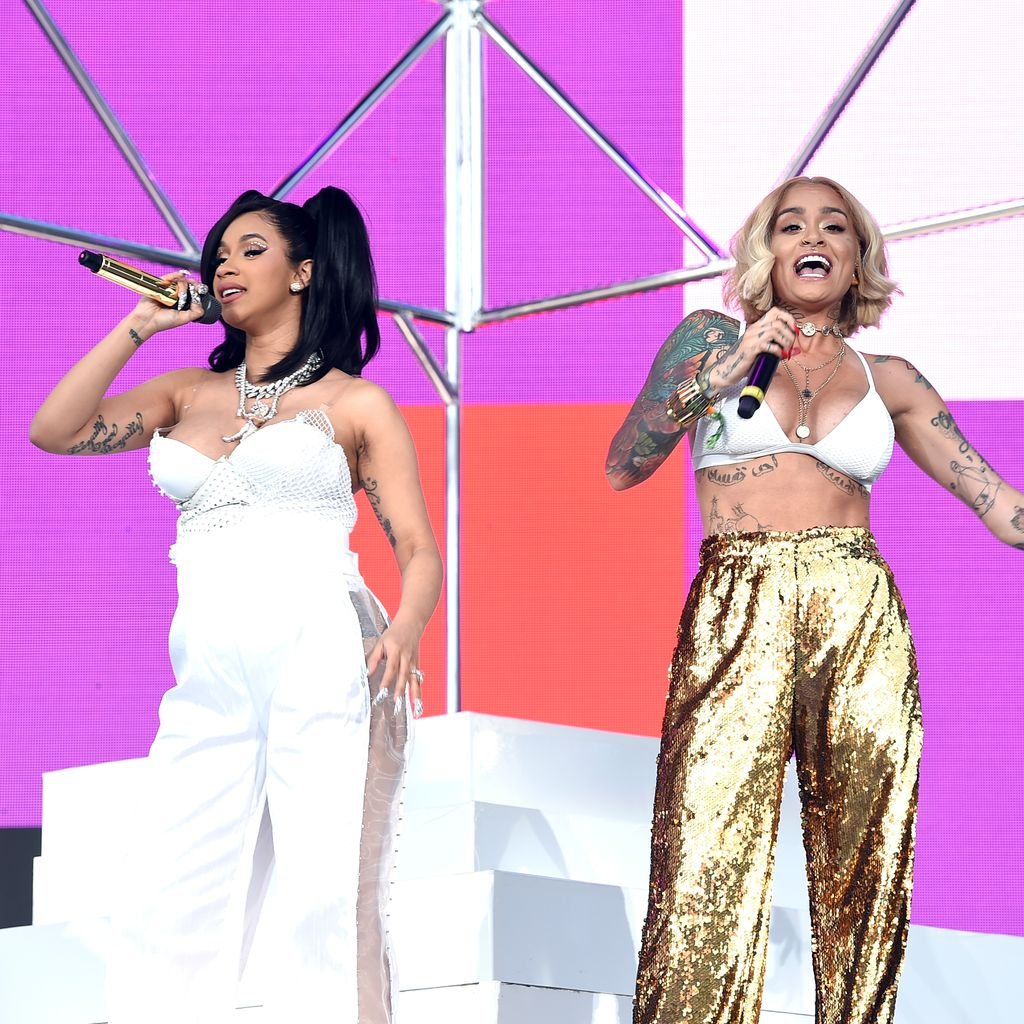 Cardi B und Kehlani, 2018