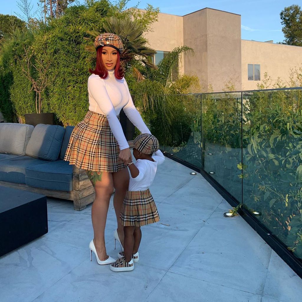 Cardi B und Kulture im Juni 2020