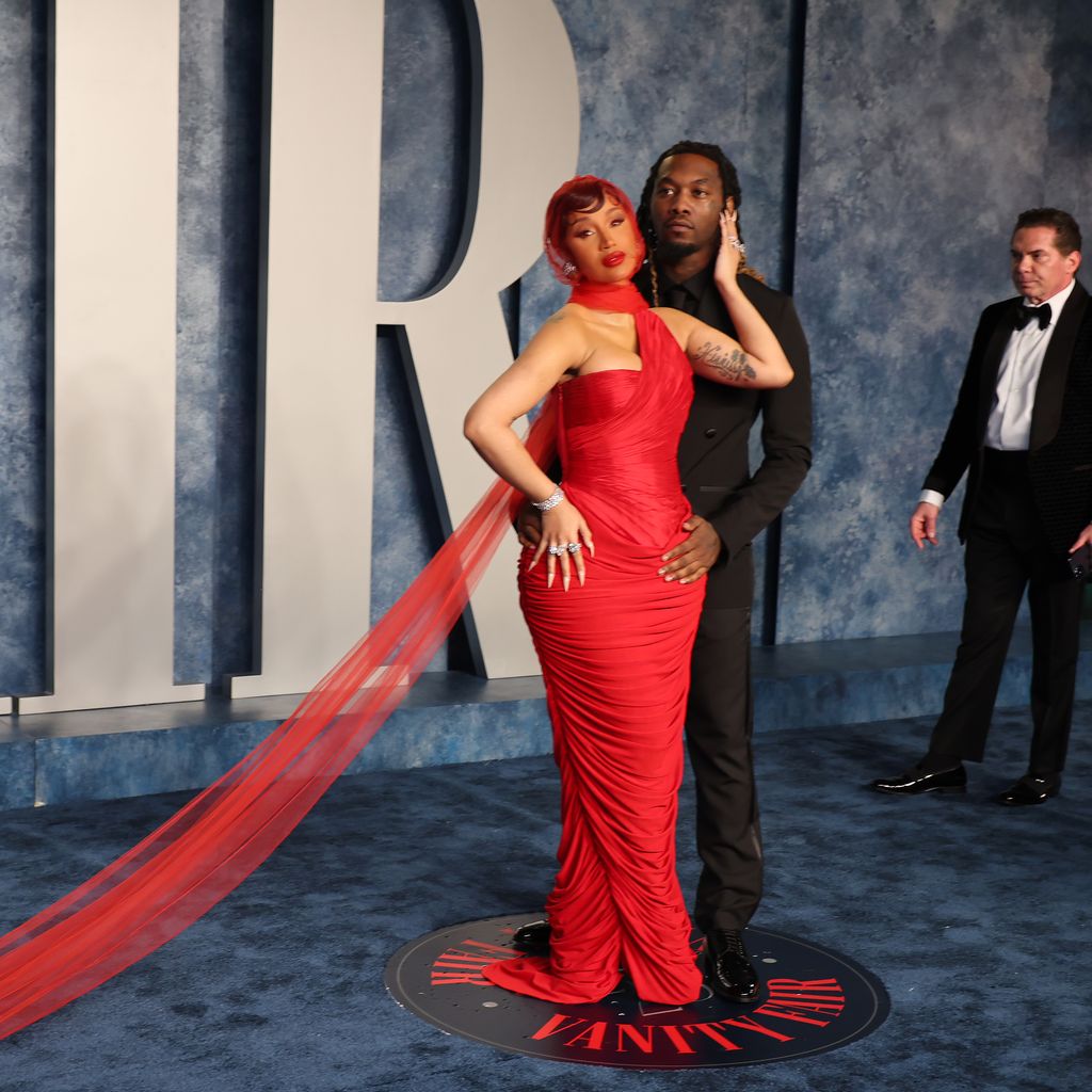 Cardi B und Offset bei der Oscar-Verleihung 2023