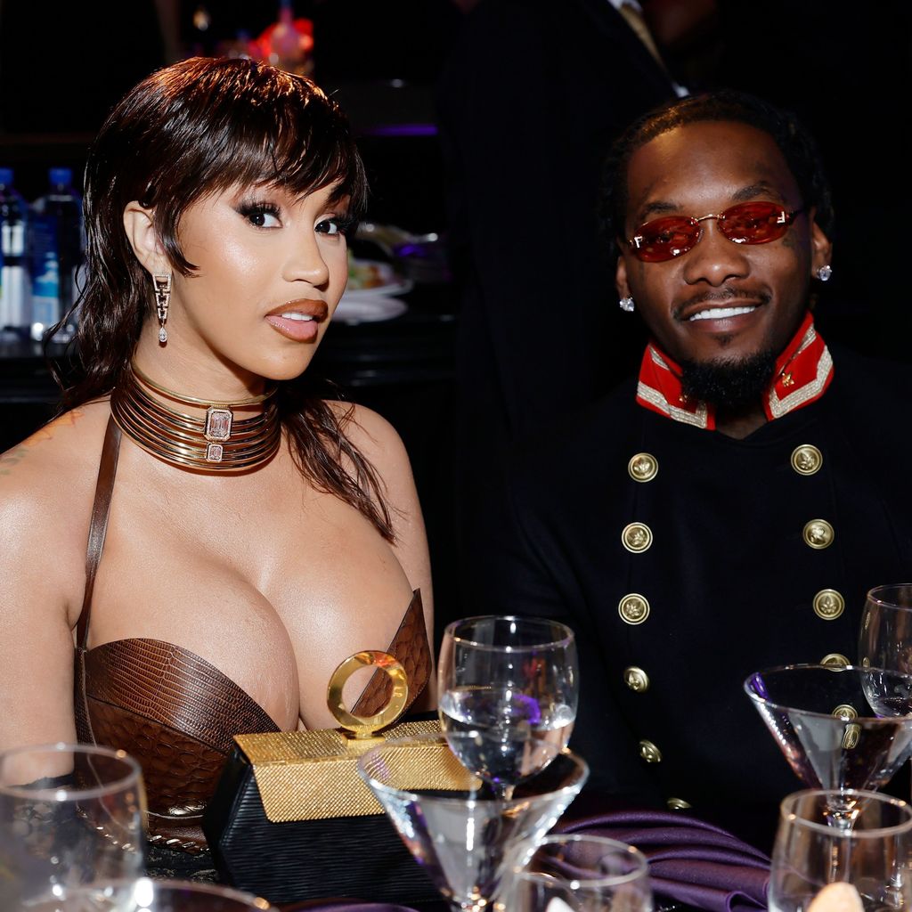 Cardi B und Offset im Februar 2023