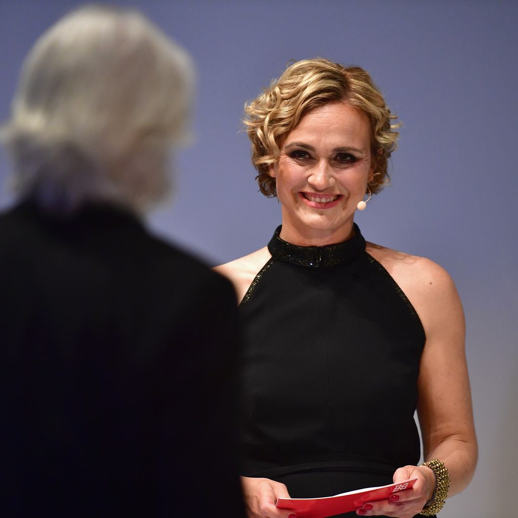 Caren Miosga beim Nannen Award 2017