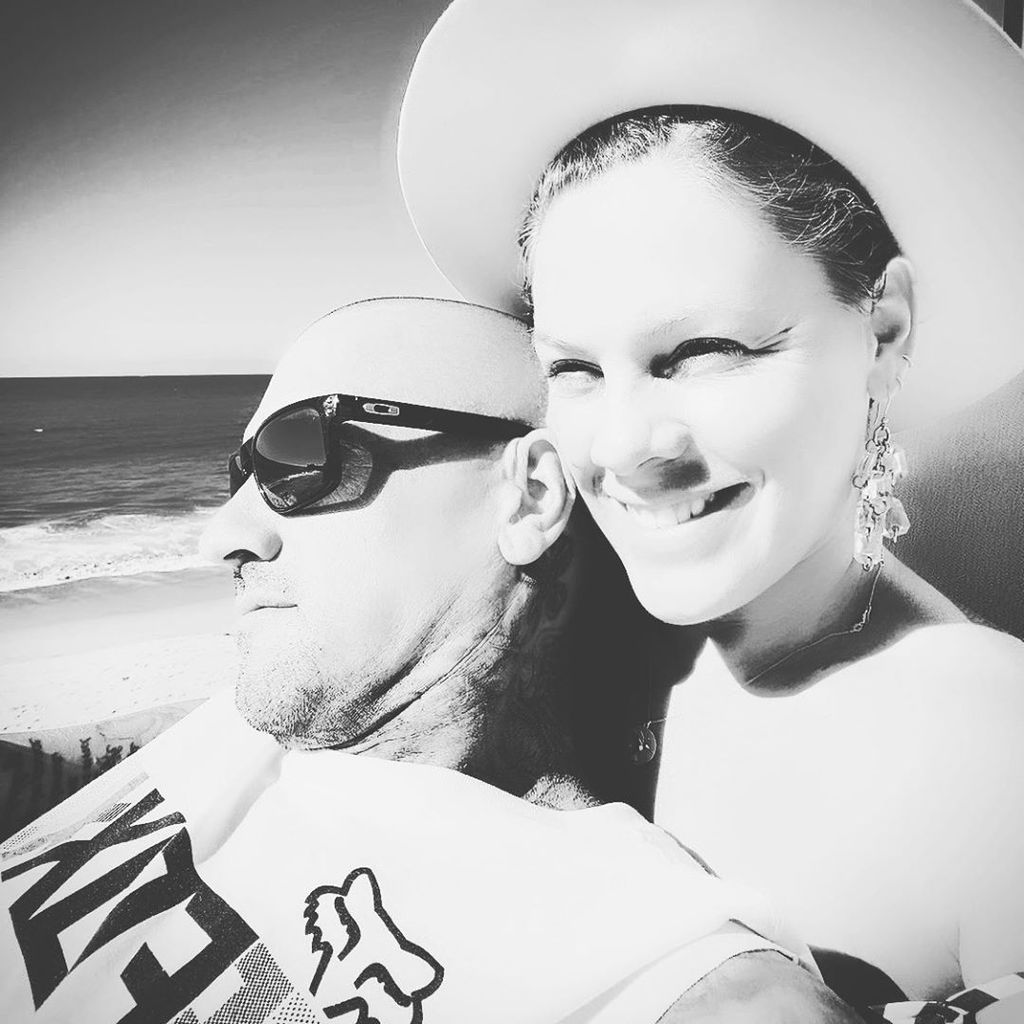 Carey Hart und Pink