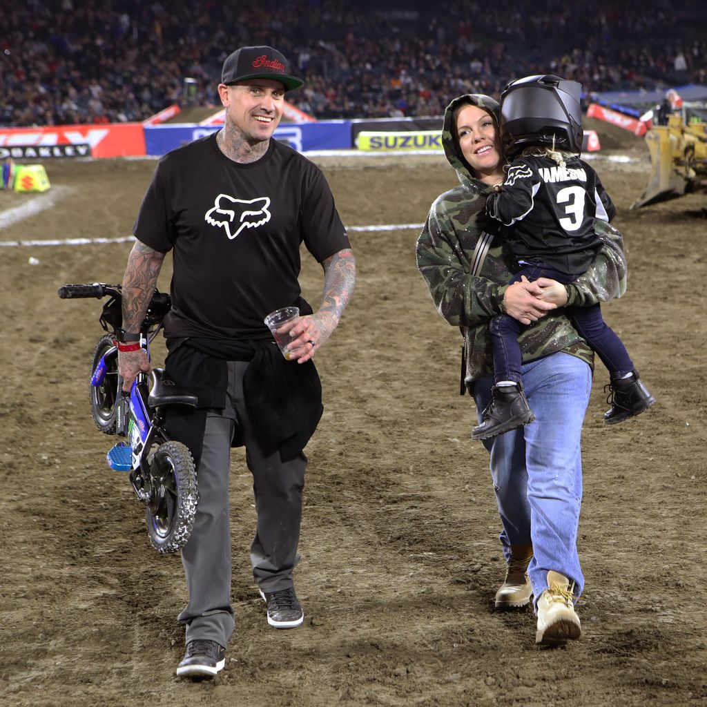 Carey Hart und Pink im Januar 2020