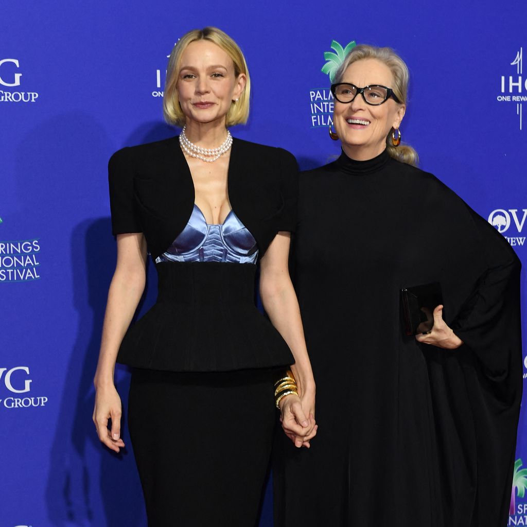 Carey Mulligan und Meryl Streep im Januar 2024