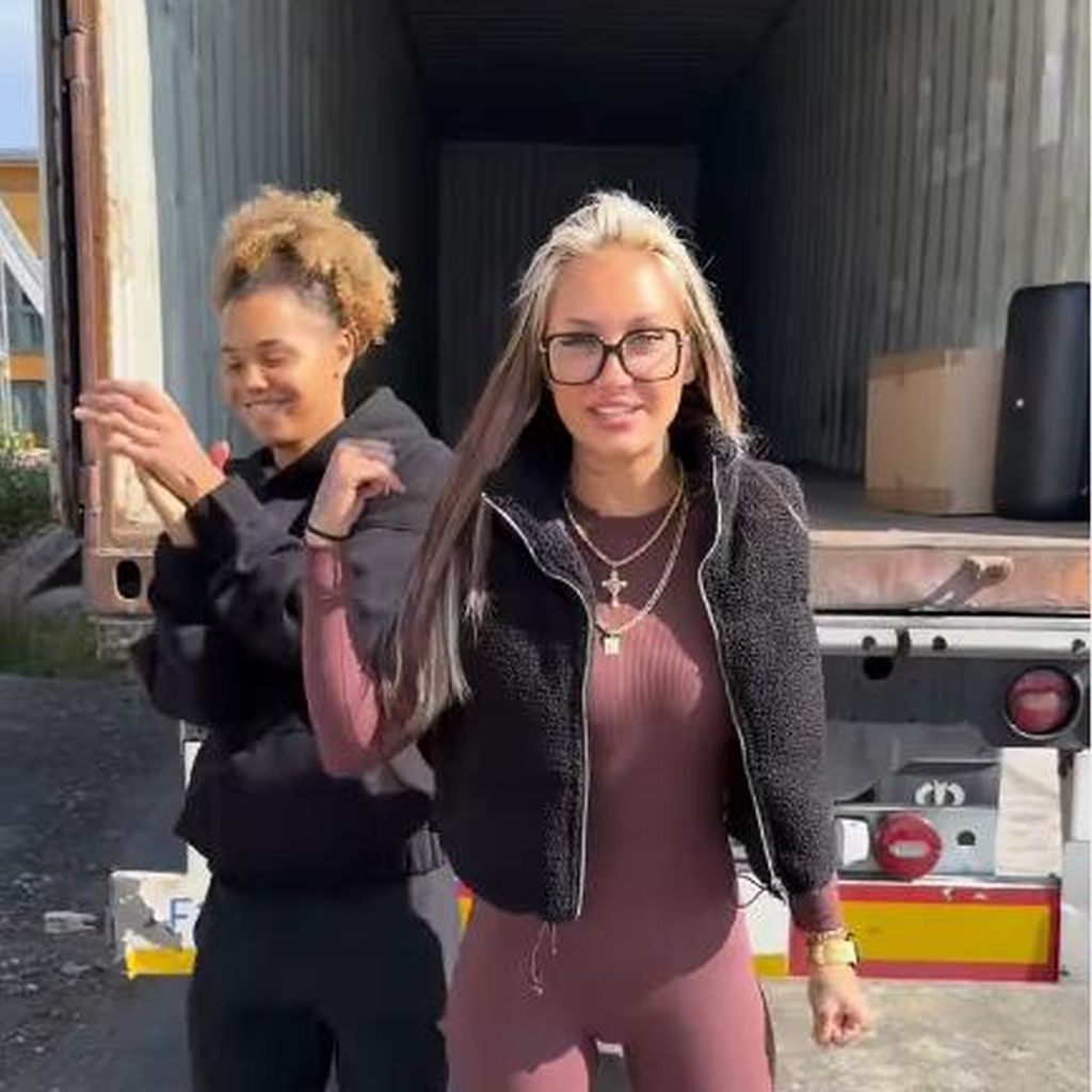 Carina Nagel und Chika im August 2025