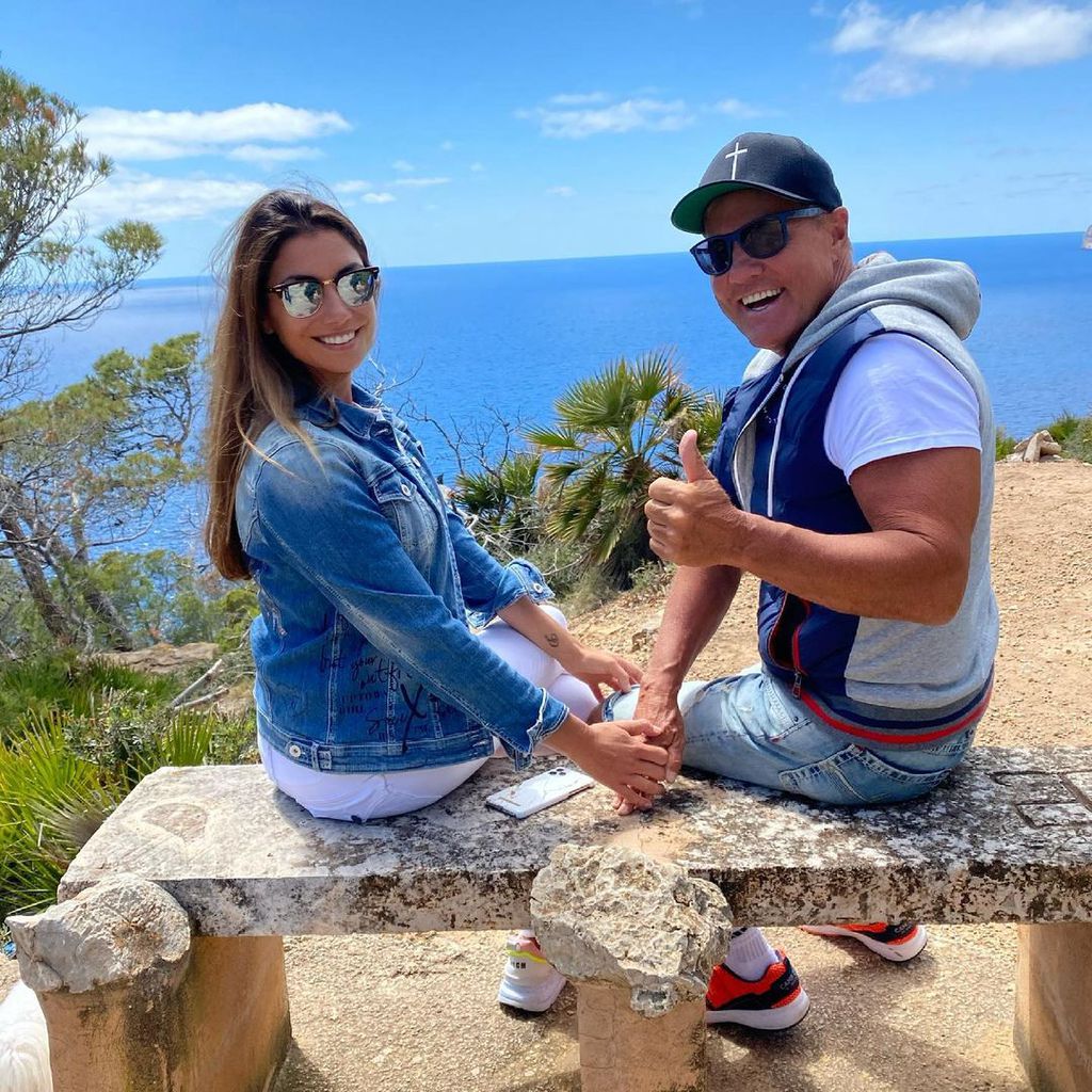Carina Walz und Dieter Bohlen im Mai 2021