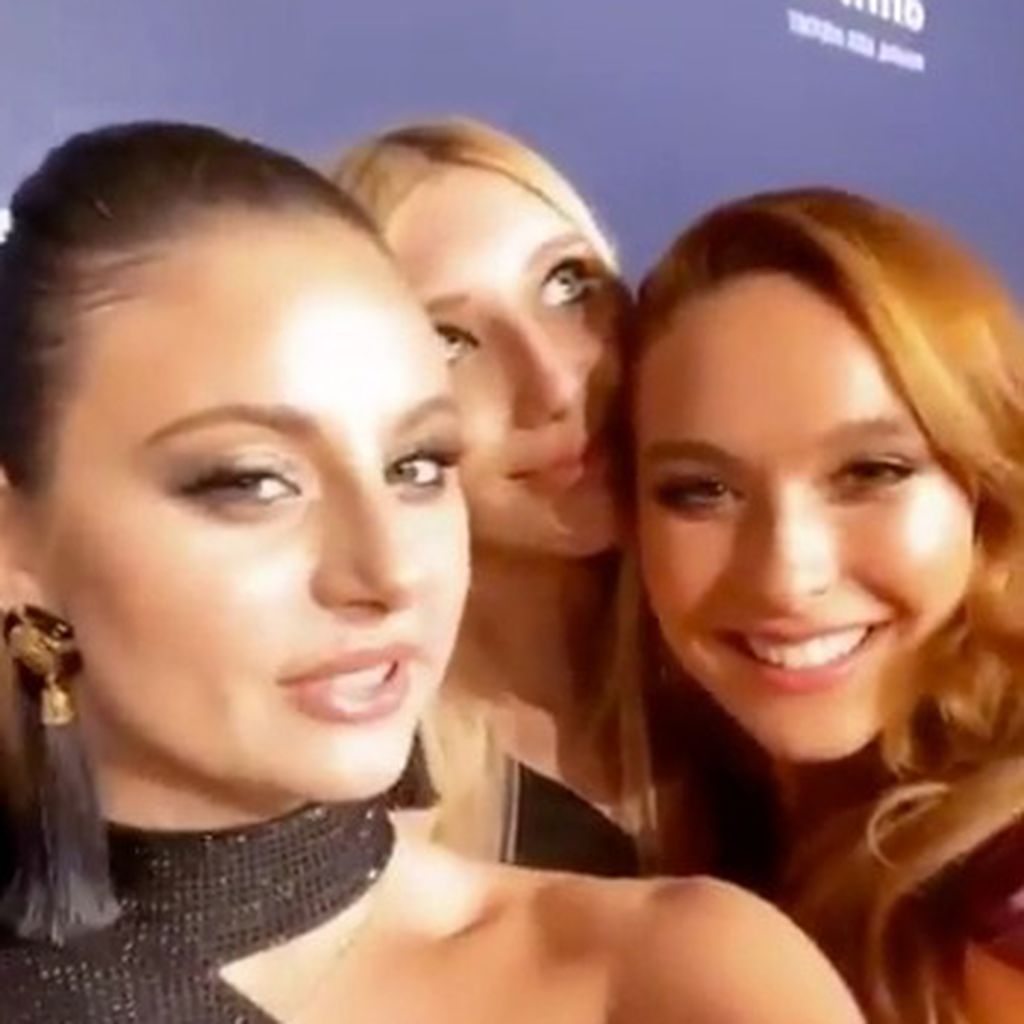 Carina Zavline, Tamara und Jacky bei der amfAR-Gala 2020