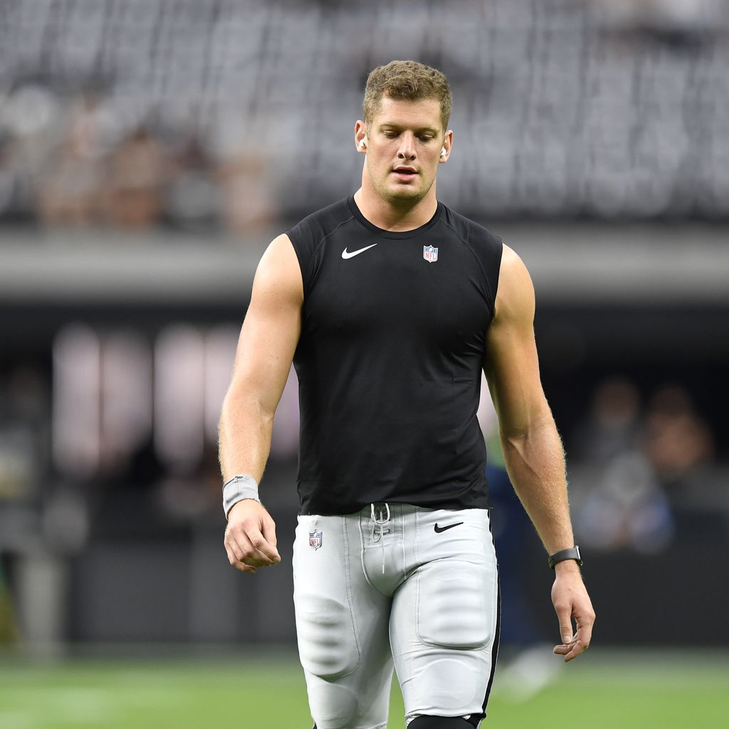 Carl Nassib im Allegiant Stadium in Las Vegas