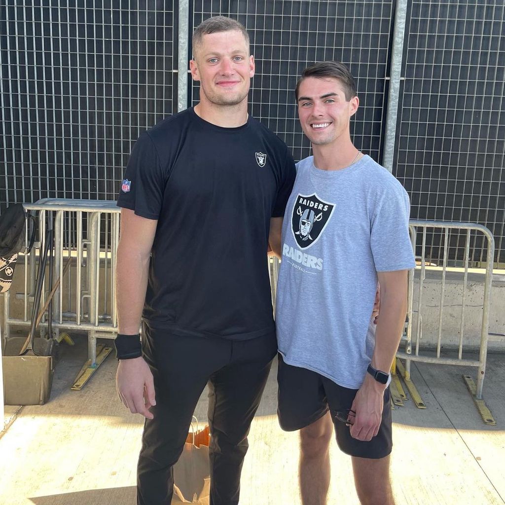 Carl Nassib und Erik Gudzinas