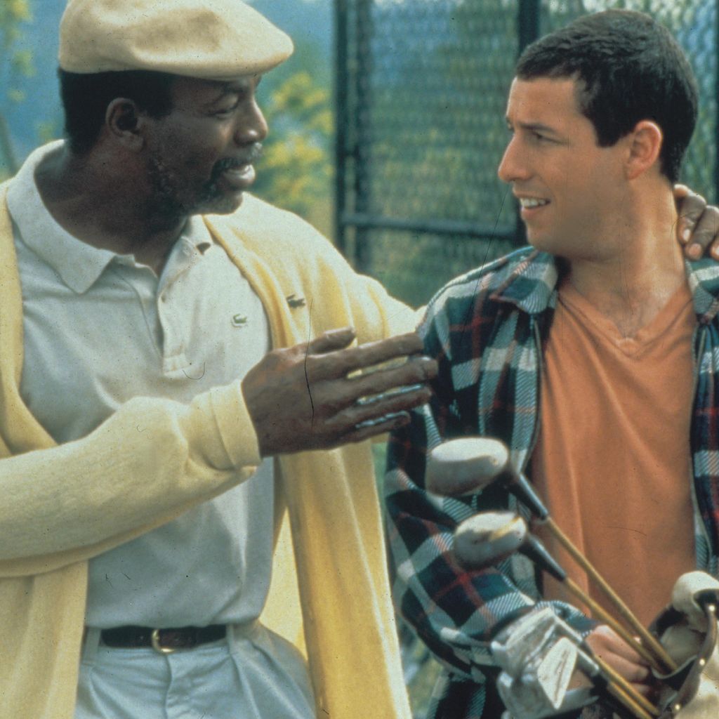 Carl Weathers und Adam Sandler in "Happy Gilmore", 1996