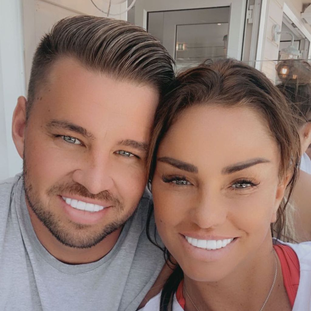 Carl Woods und Katie Price