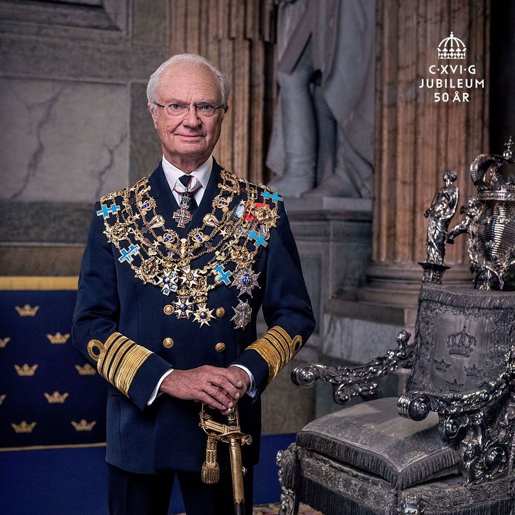 Carl XVI Gustaf XVI feiert sein 50. Thronjubiläum