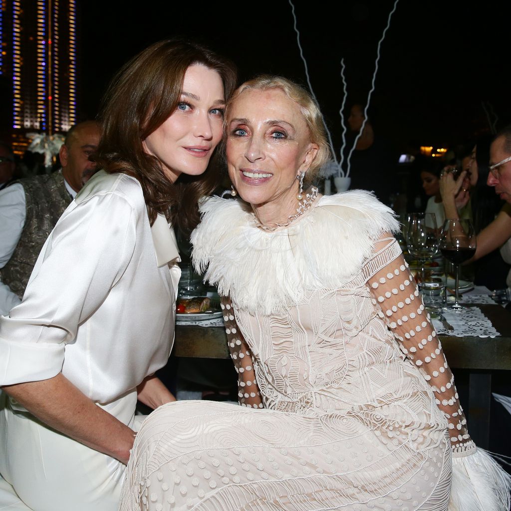 Carla Bruni und Franca Sozzani in Dubai