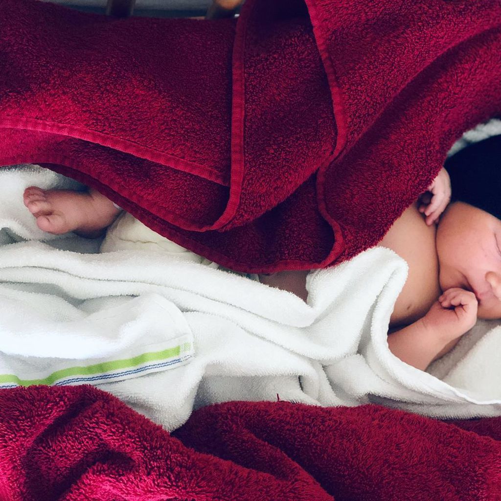 Svenja Holtmanns Sohn Carlo Maximilian