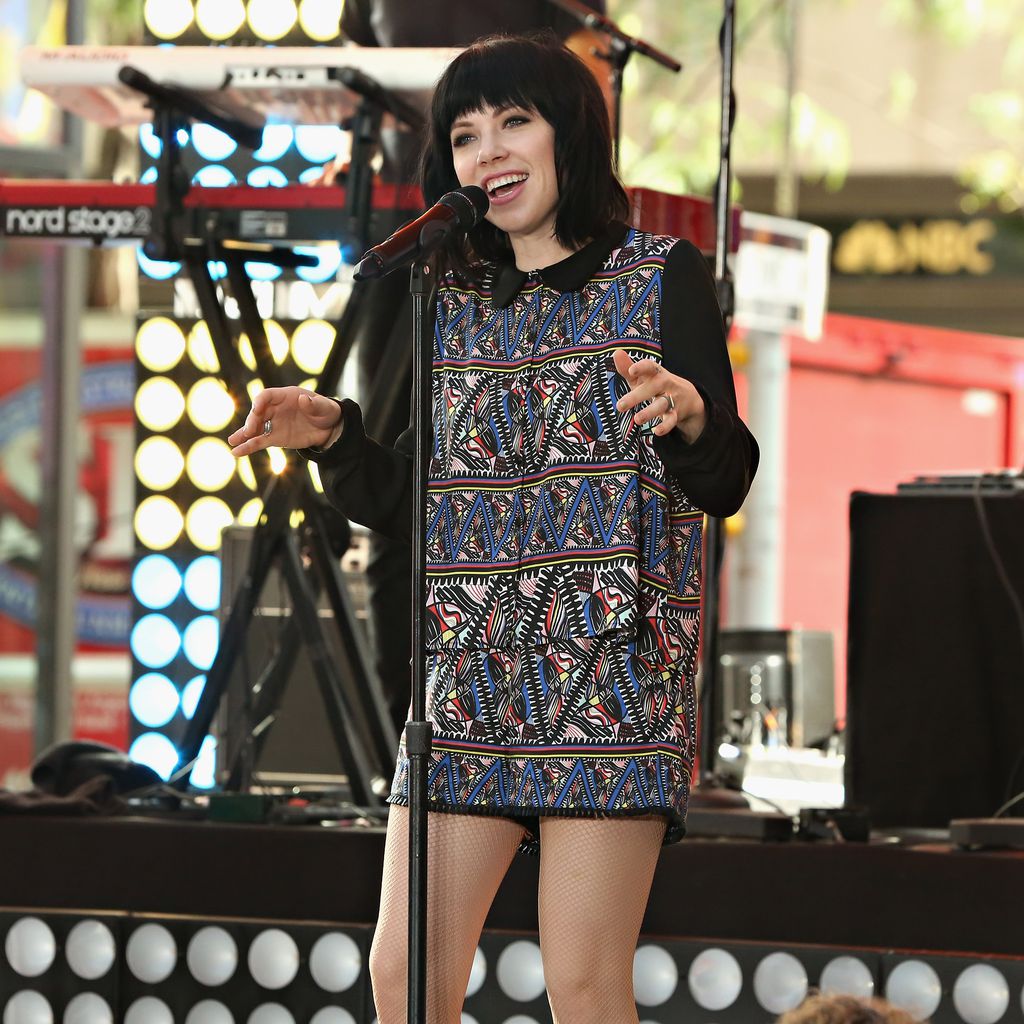 Carly Rae Jepsen performt bei NBC's "Today"-Show