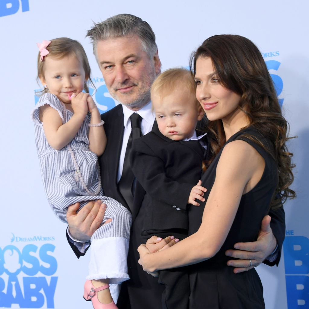 Alec und Hilaria Baldwin mit ihren Kindern Carmen und Leonardo