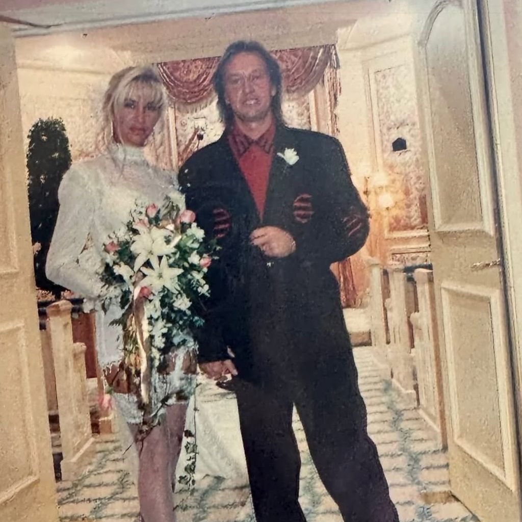 Carmen und Robert Geiss an ihrer Hochzeit 1994