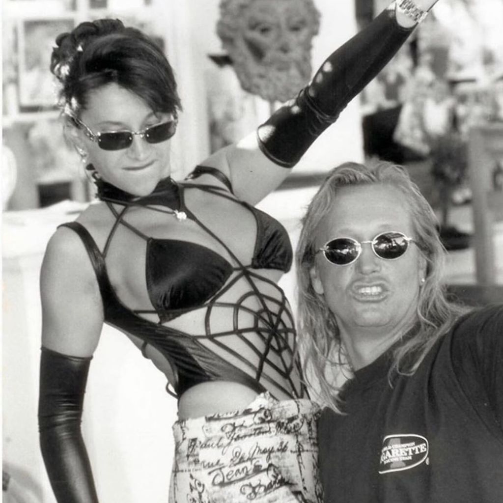 Throwback-Foto von Carmen und Robert Geiss