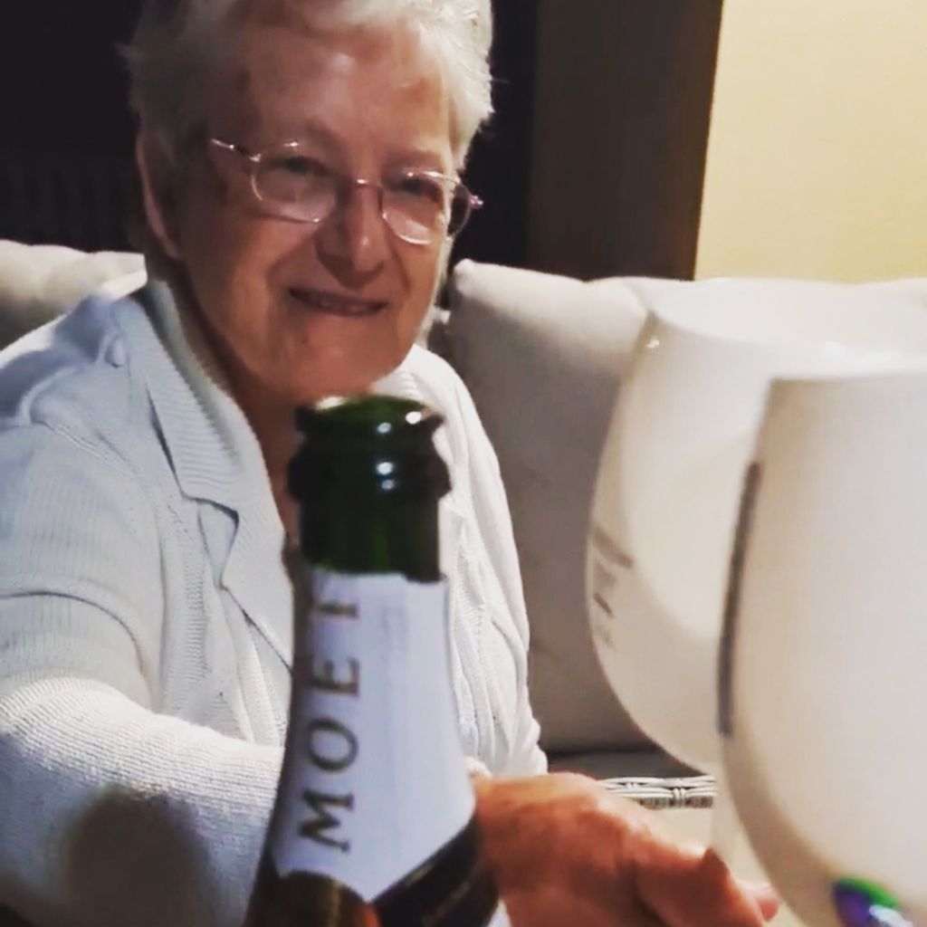 Caro Robens' Mutter im Juni 2021