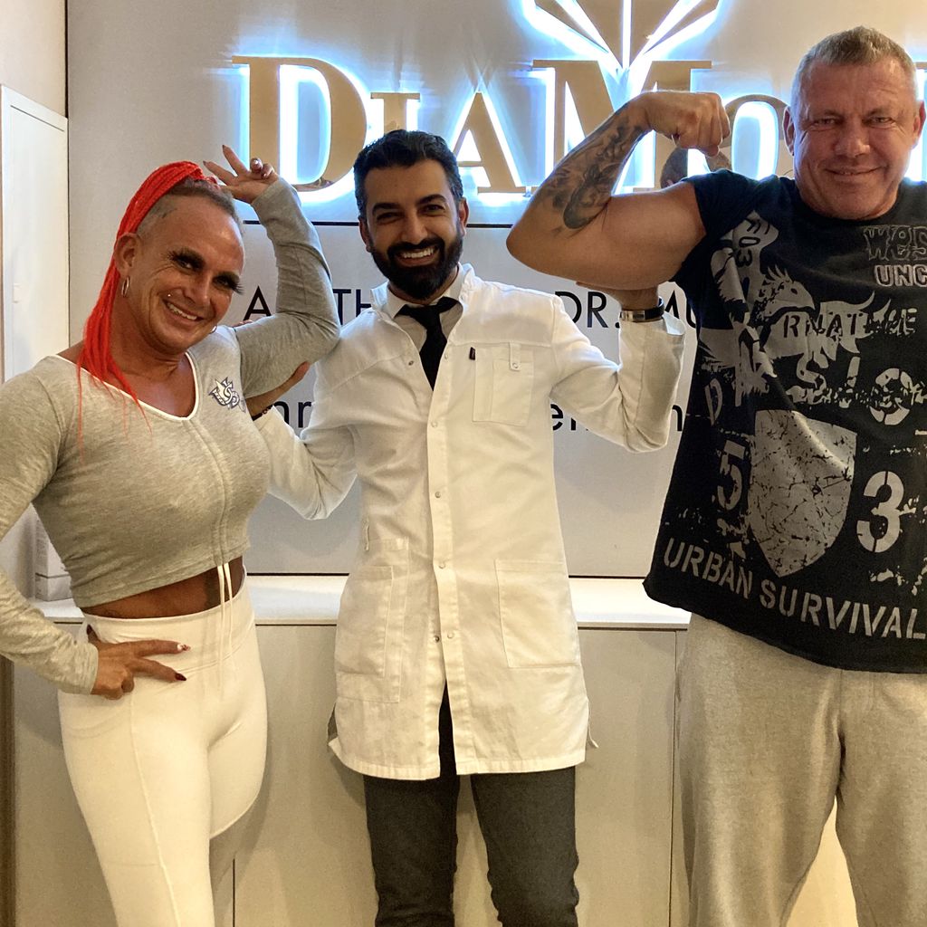 Caro und Michael Robens beim Beauty-Doc