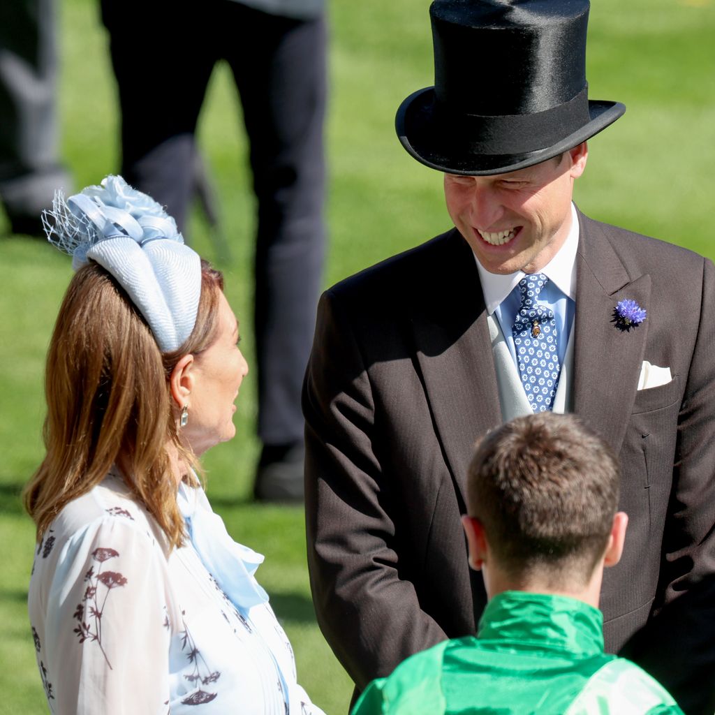 Carole Middleton und ihr Schwiegersohn Prinz William