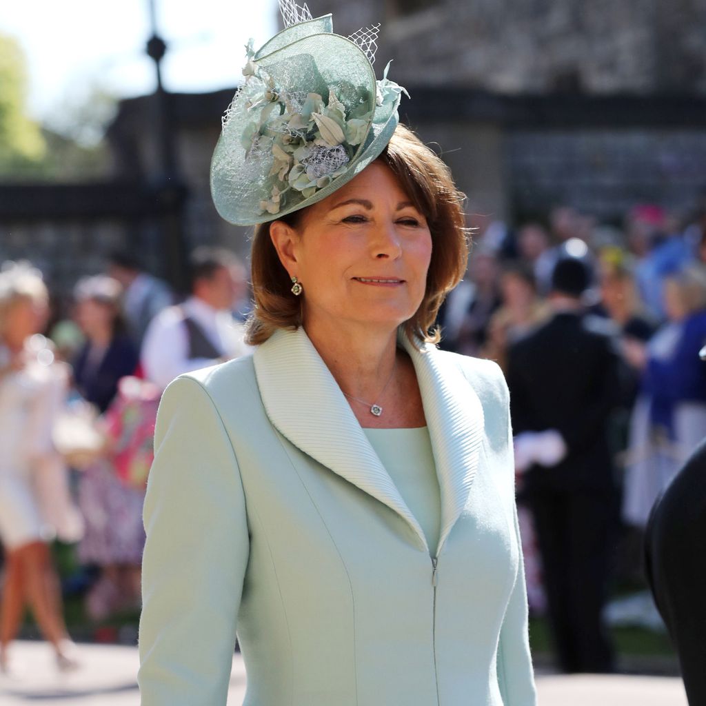 Carole Middleton bei der Hochzeit von Prinz Harry und Herzogin Meghan im Mai 2018