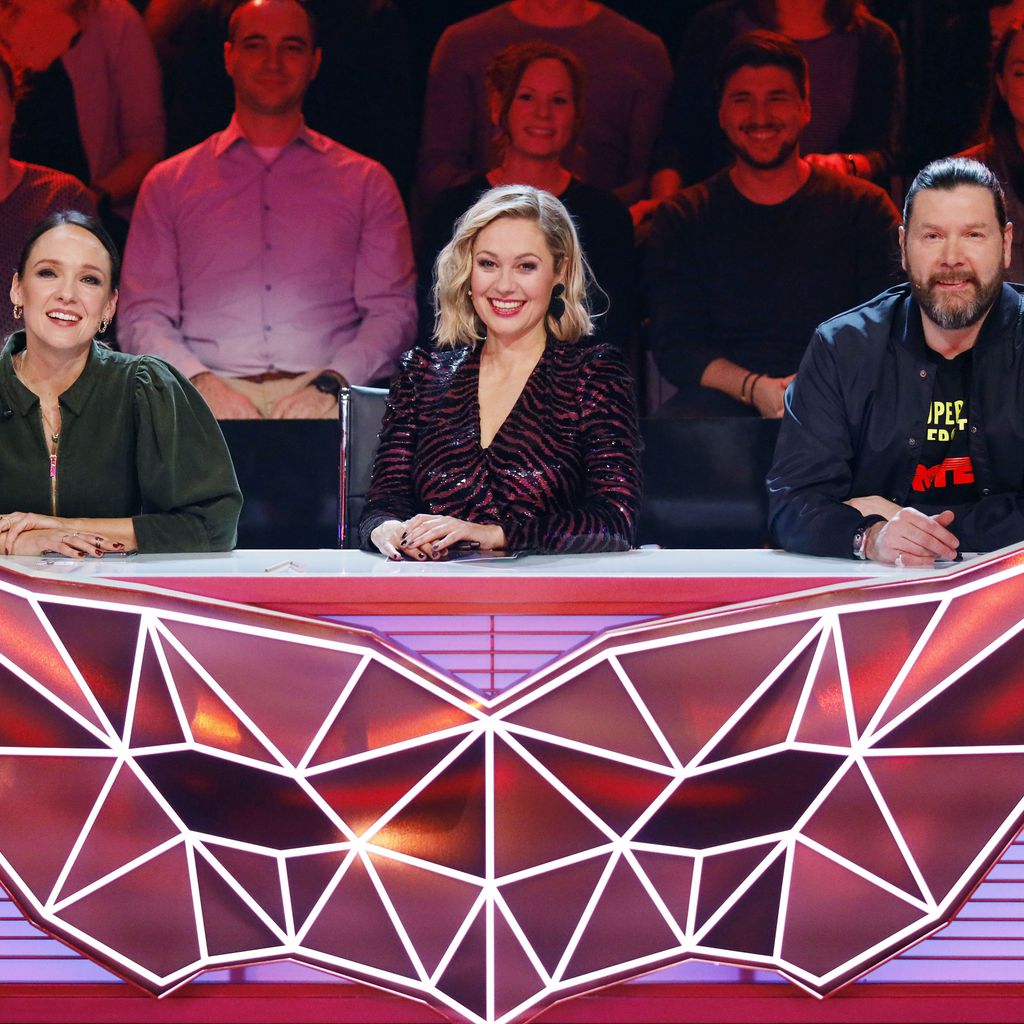Carolin Kebekus, Ruth Moschner, Rea Garvey bei "The Masked Singer"