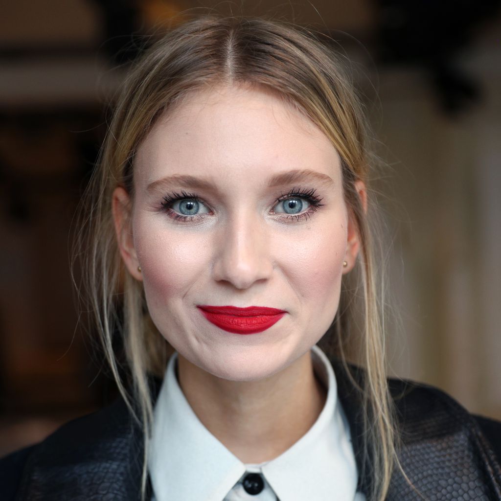 Carolin Niemczyk bei der Mercedes-Benz Fashion Week in Berlin 2017