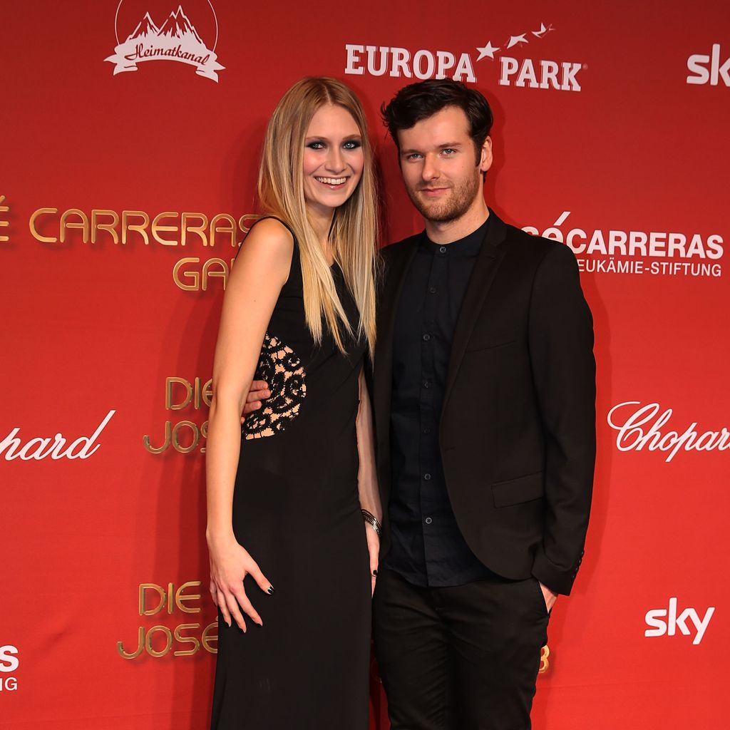 Carolin Niemczyk und Daniel Grunenberg  bei der Jose Carrerras Gala 2013