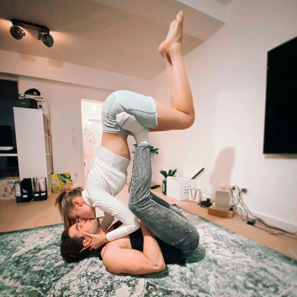 Carolina Noeding und Daniel Peukmann im Februar 2020