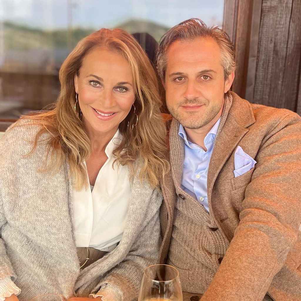 Caroline Beil mit ihrem Mann Philipp