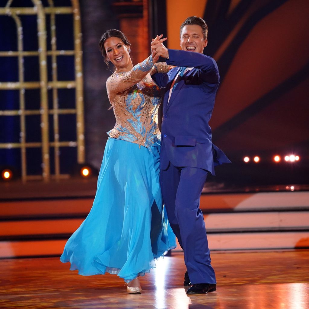 Caroline Bosbach und Valentin Lusin bei "Let's Dance"
