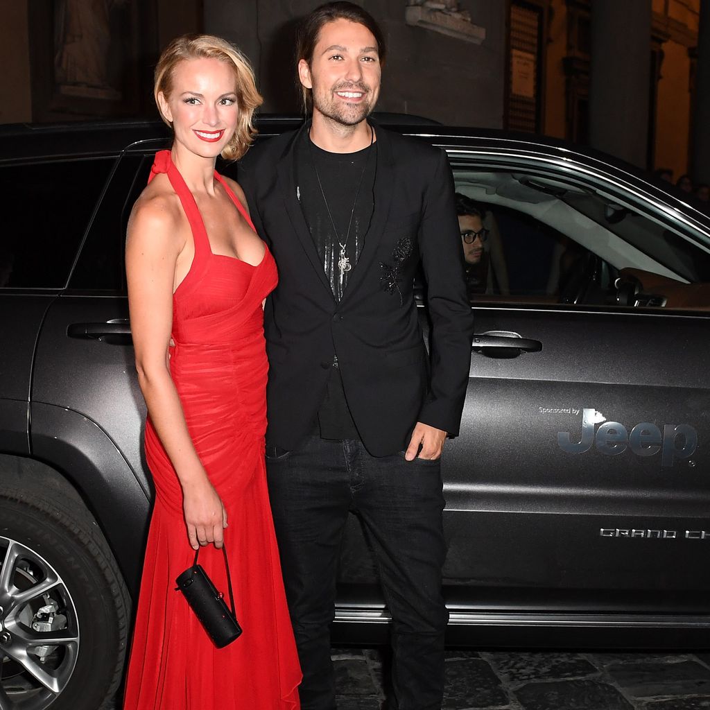 Caroline Campbell und David Garrett beim "Celebrity Fight Night Gala"-Dinner in Florenz