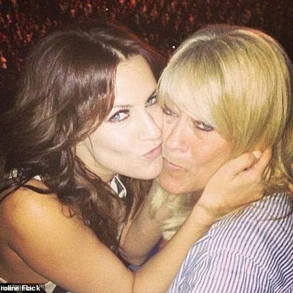 Caroline Flack und ihre Mutter Christine