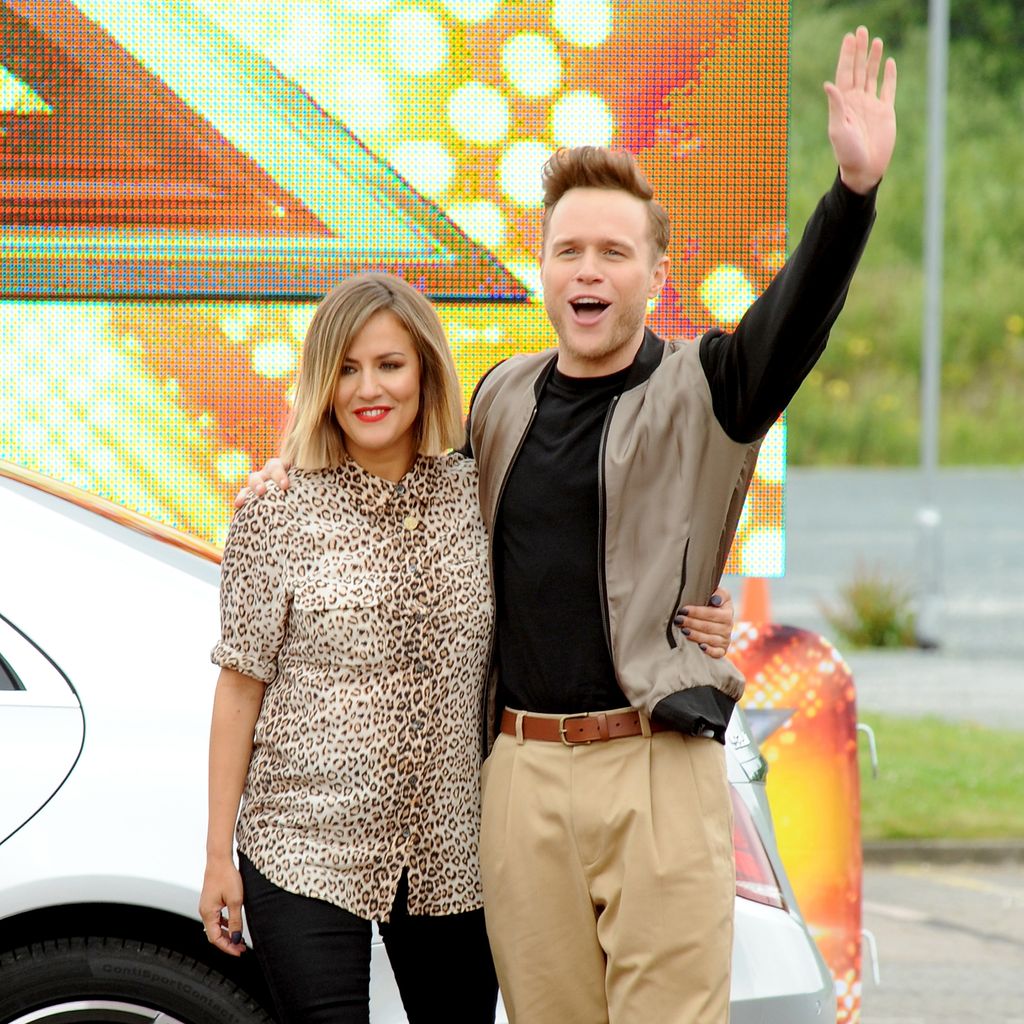 Caroline Flack und Olly Murs