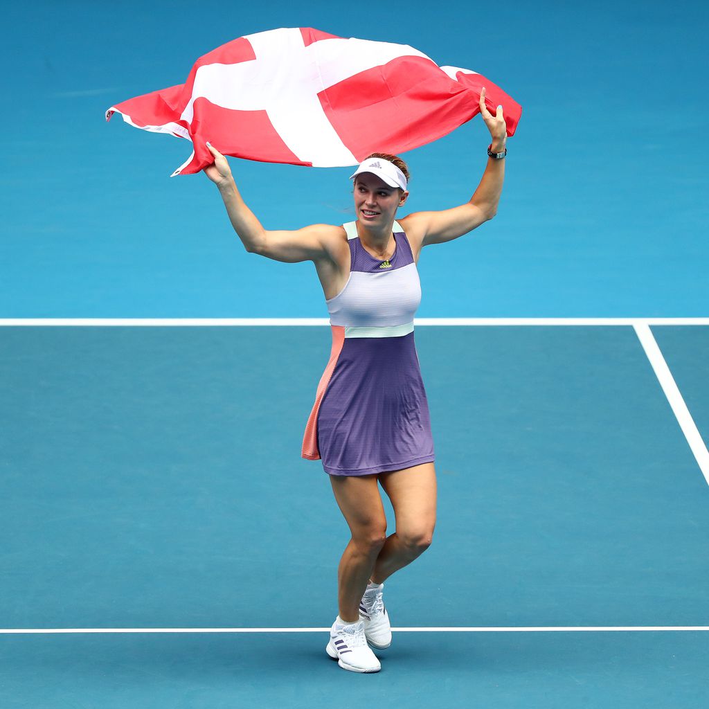 Caroline Wozniacki Januar 2020