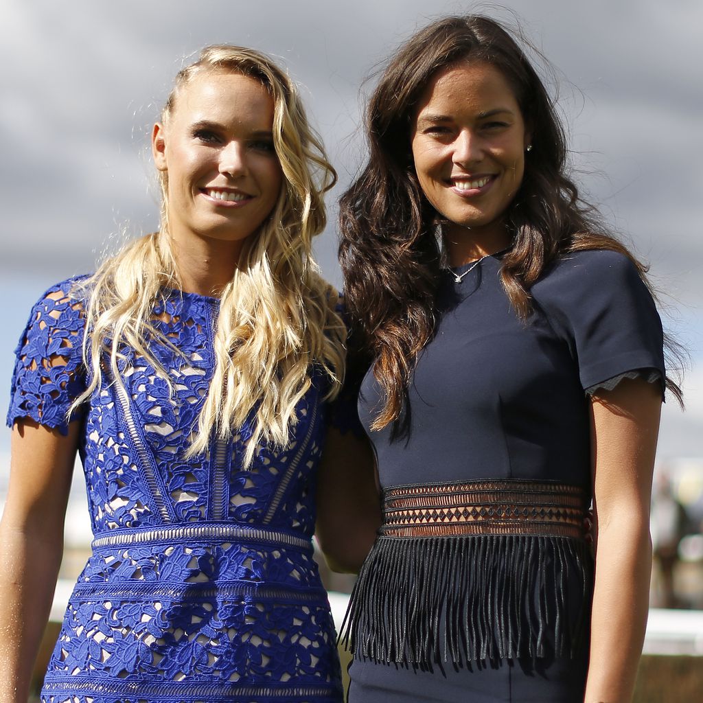 Caroline Wozniacki und Ana Ivanovic, Tennisspielerinnen