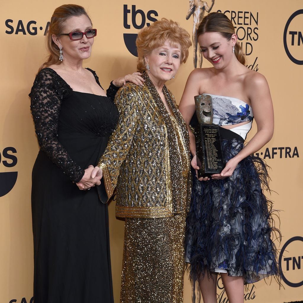 Carrie Fisher, Debbie Reynolds und Billie Lourd