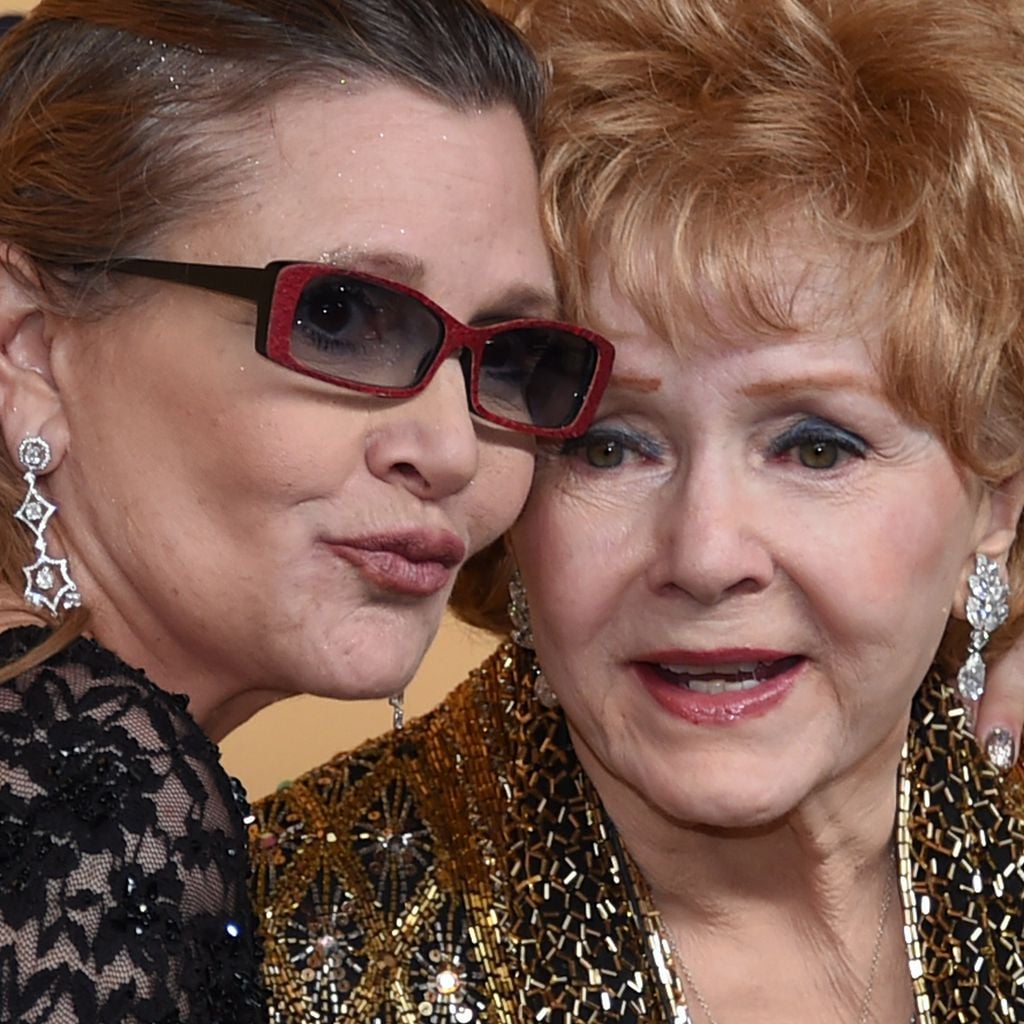 Carrie Fisher und Debbie Reynolds 2015 bei den SAG-Awards in Los Angeles