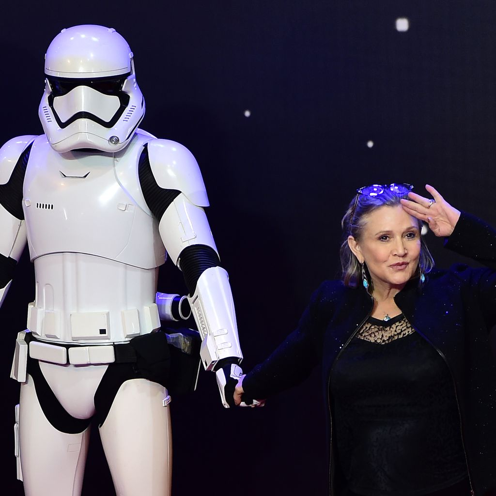 Carrie Fisher im Dezember 2015
