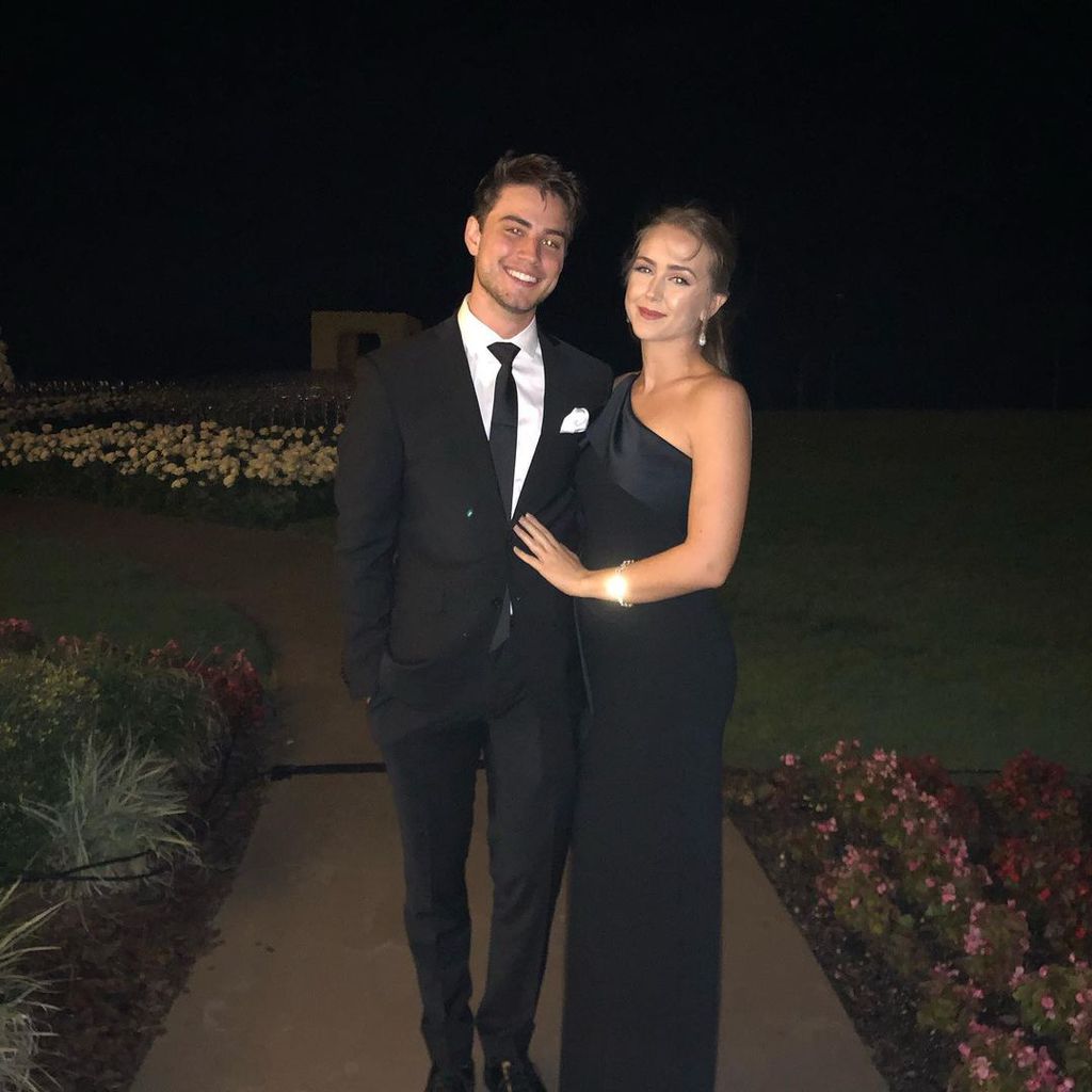 Carson Rowland und seine Verlobte Maris im November 2020