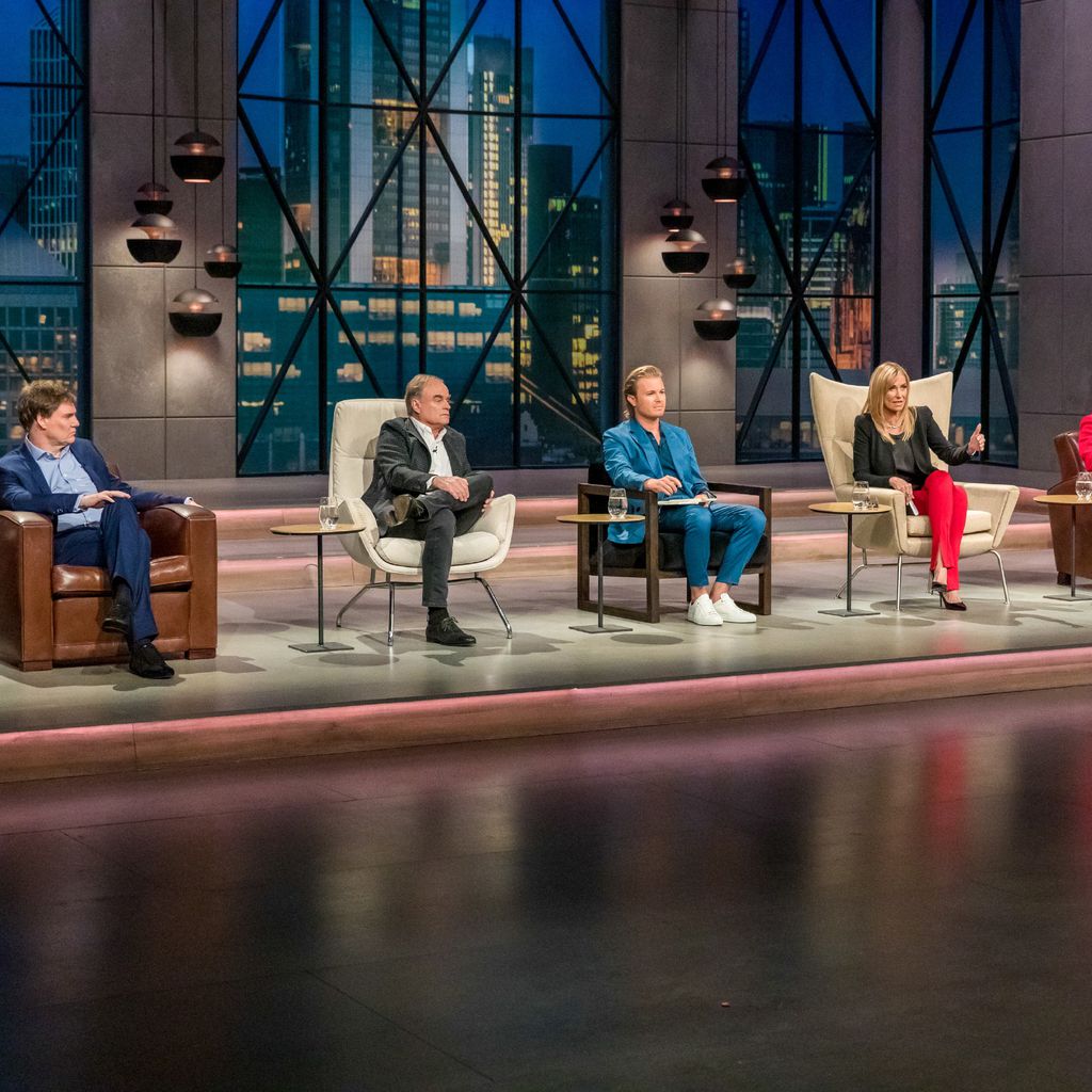 Carsten Maschmeyer, Dr. Georg Kofler, Nico Rosberg, Dagmar Wöhrl und Ralf Dümmel